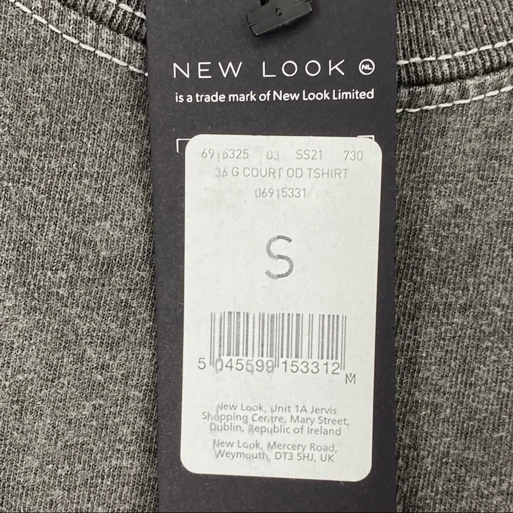 New Look Men's Short Sleeve Overdyed T-shirt - S - Picture 6 of 6